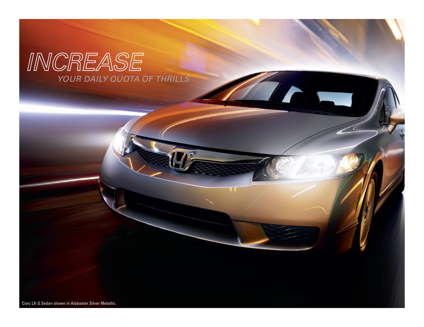 2009 Honda Civic Brochure Page 2